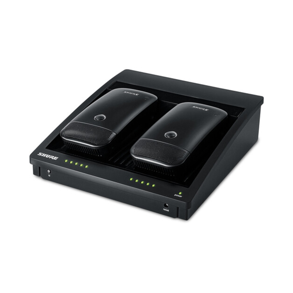 Shure SBC250 2-Bay Networked Charging Station (No Power Supply Included)