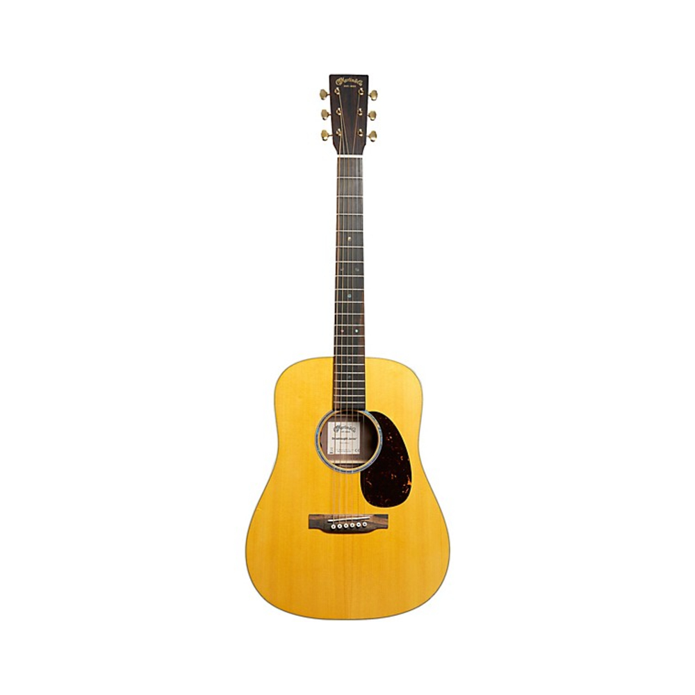 Martin D Jr E Walnut Dreadnought Acoustic-Electric Guitar - Natural (Y25DJREWAL)