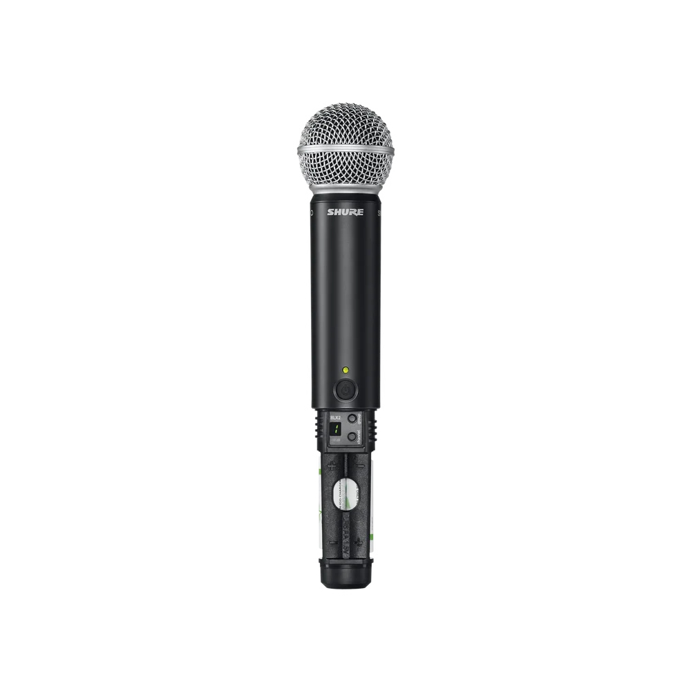 Shure BLX24/SM58 Wireless Handheld Microphone System (K3E: 606-630mhz)