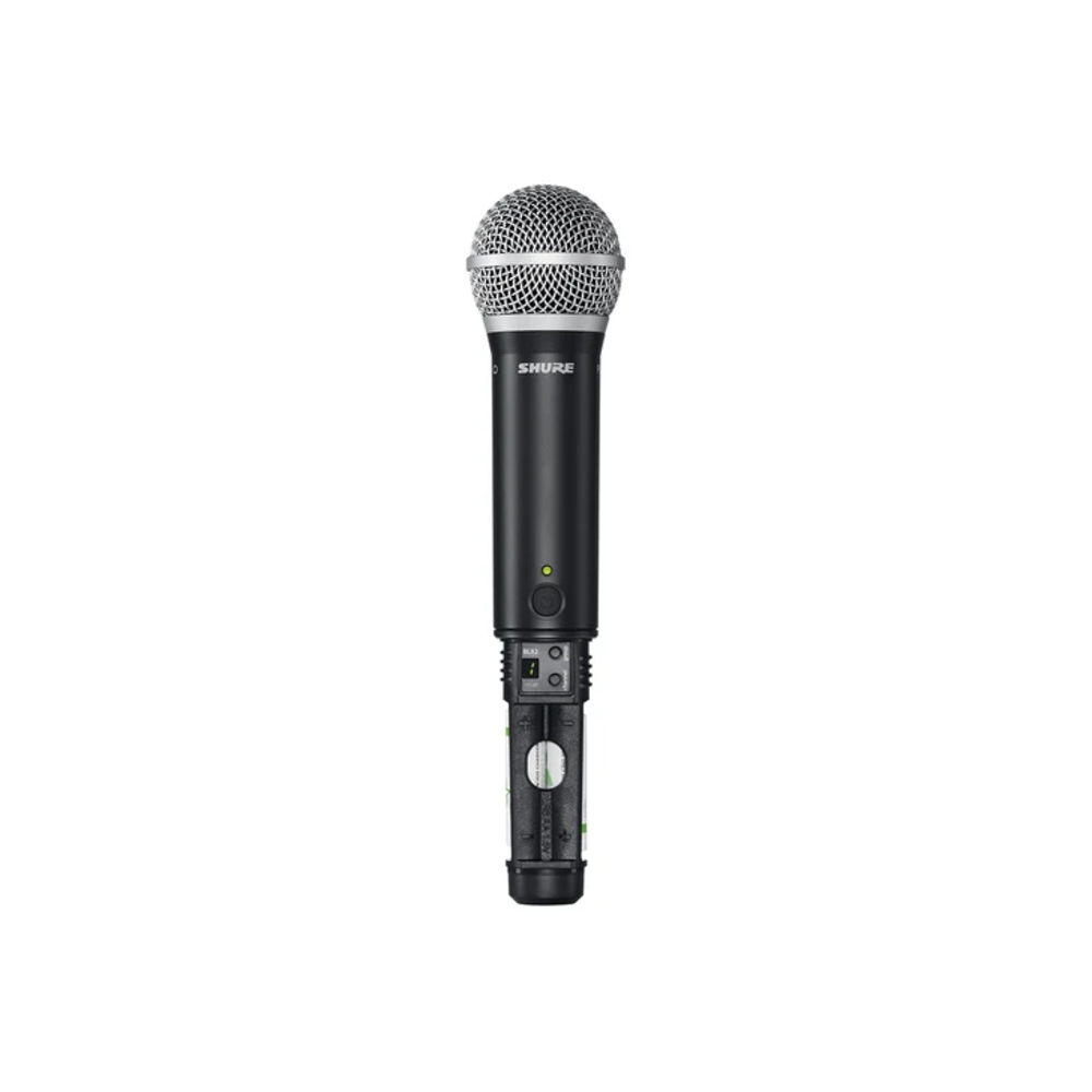 Shure BLX24/PG58 Wireless Handheld Microphone System (K3E: 606-630MHz)