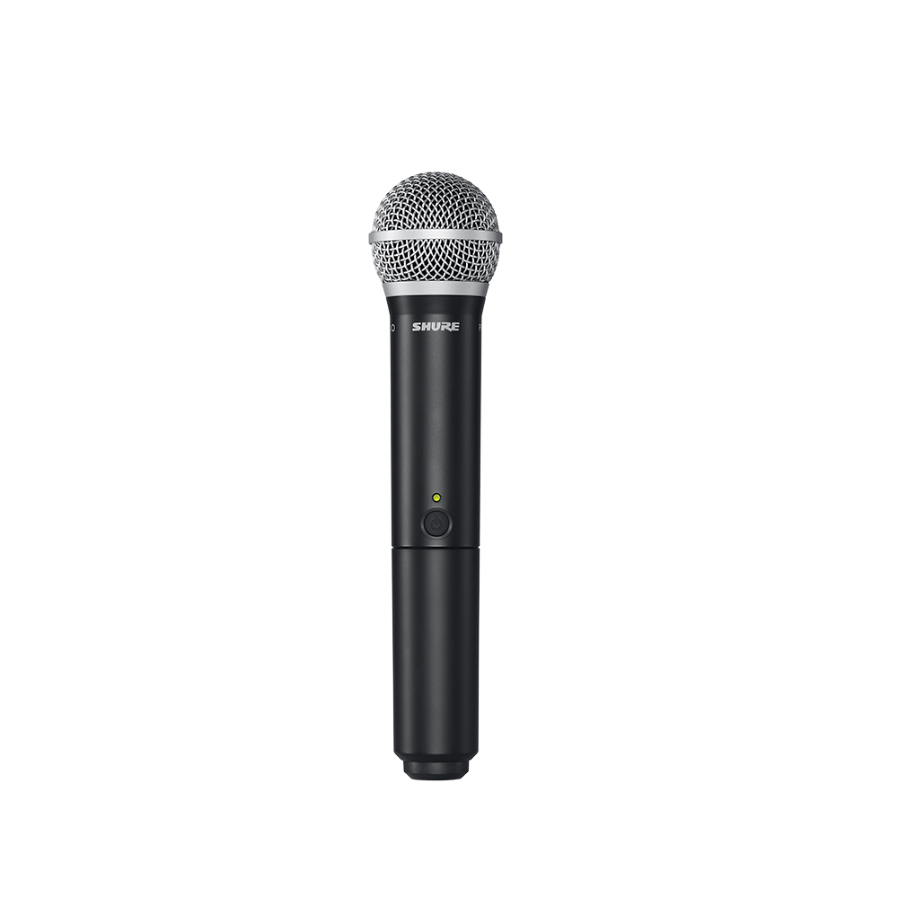 Shure BLX288/PG58 Dual Channel Wireless Handheld Microphone System (K3E: 606-630MHz)