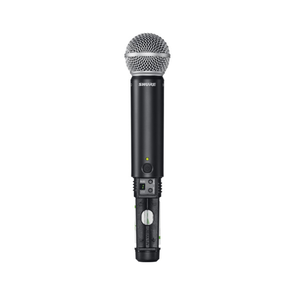 Shure BLX288/SM58 Wireless Dual Handheld System (K3E: 606-630MHz)