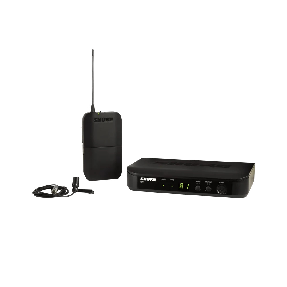 Shure BLX14/CVL Wireless Lavalier Microphone System (K3E: 606-630MHz)