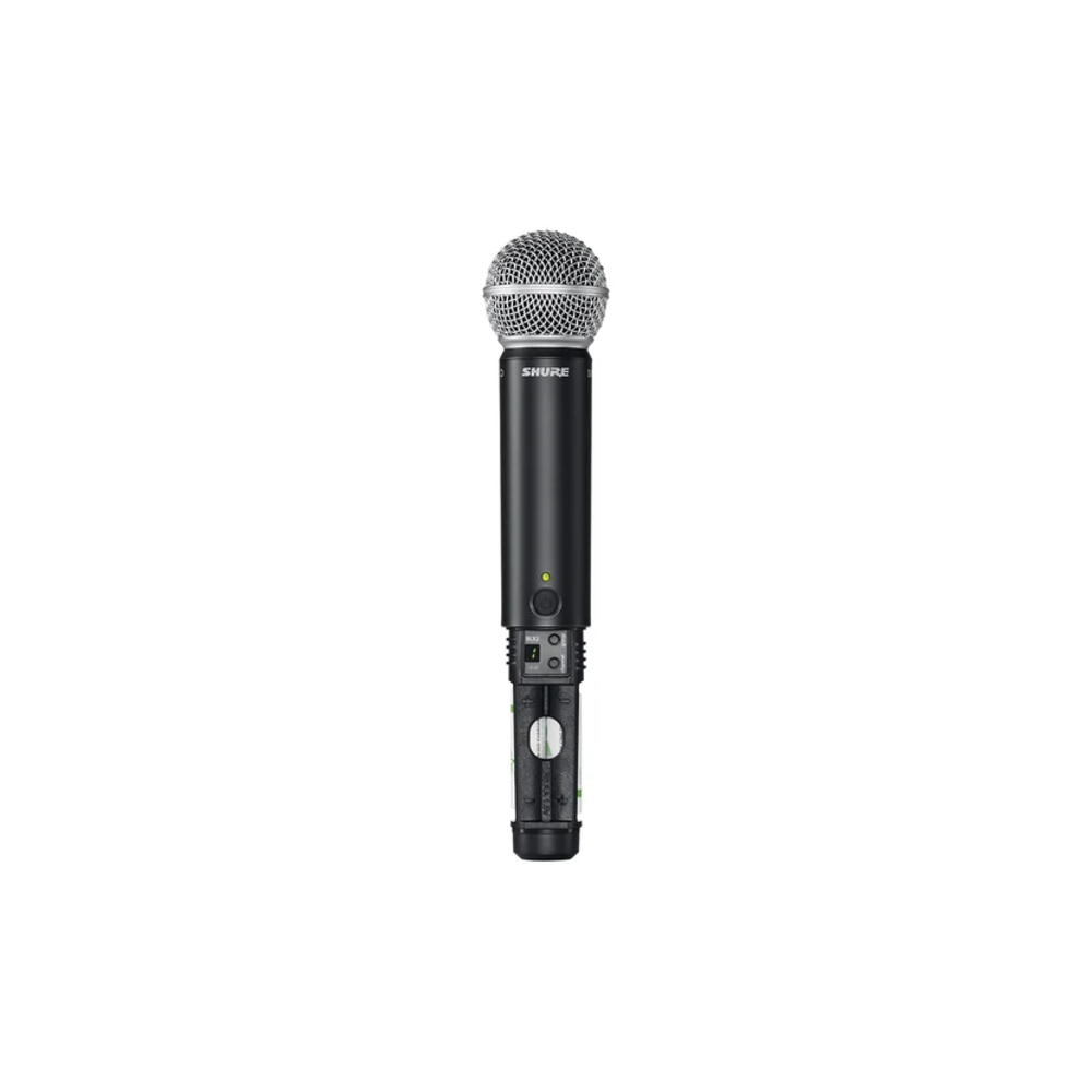 Shure BLX24R/SM58 Wireless Handheld Microphone System (K3E: 606-630MHz)
