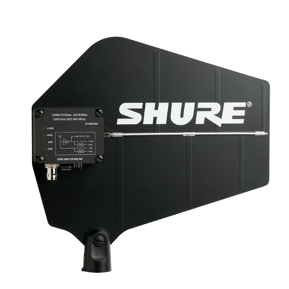 Shure UA874XA Active Directional Antenna with Gain Switch (902-960 MHz)