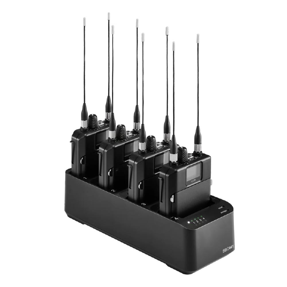 Shure SBC441E 4-Bay Charger for ADXR