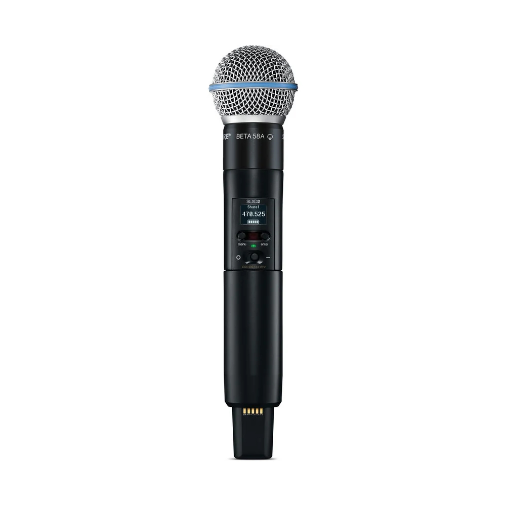 Shure SLXD24+/B58 Digital Wireless Handheld System (L57: 650-694MHz)