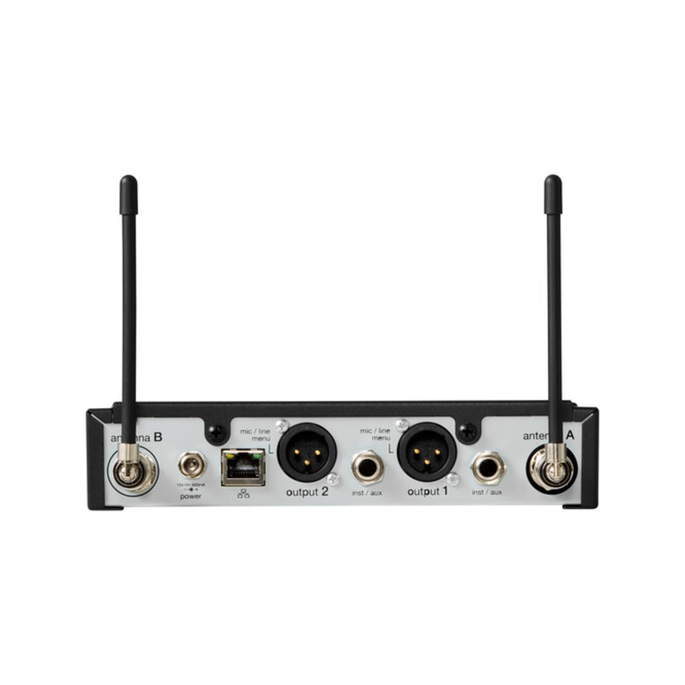 Shure SLXD14D+ Dual Wireless Bodypack System (L57: 650-694MHz)