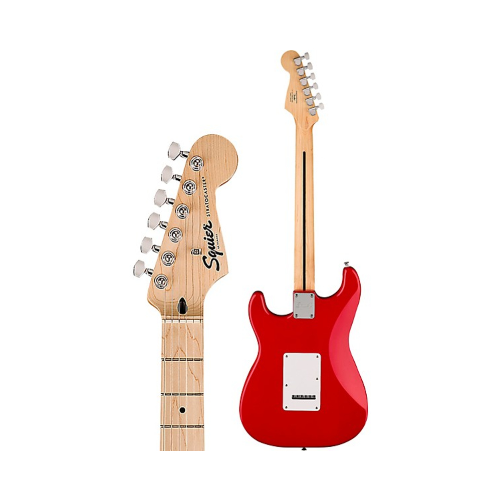 Squier Sonic Stratocaster Limited-Edition Maple Fingerboard Electric Guitar Pack With Frontman 10G Amp - Torino Red (371720658)