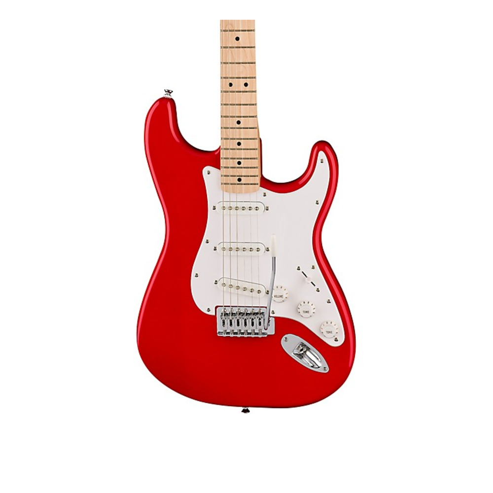 Squier Sonic Stratocaster Limited-Edition Maple Fingerboard Electric Guitar Pack With Frontman 10G Amp - Torino Red (371720658)