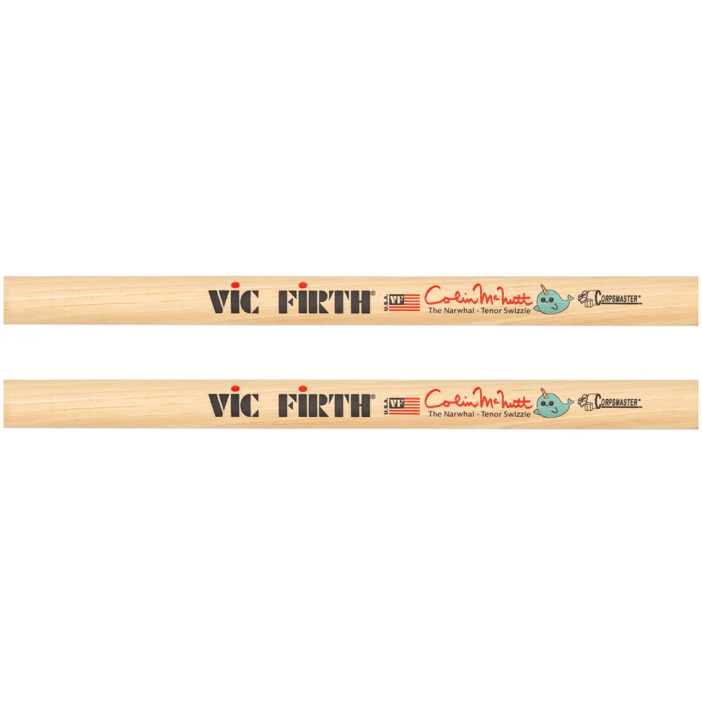 Vic Firth Corpsmaster Colin McNutt 'Narwhal' Multi-Tenor Drumsticks (SCMTS)