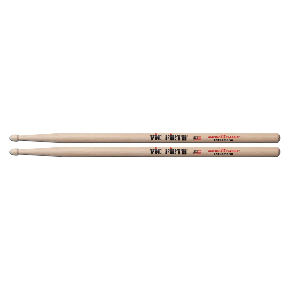 Vic Firth PX5B.3-X5B.1 American Classic Extreme Drumsticks (4 Pack)