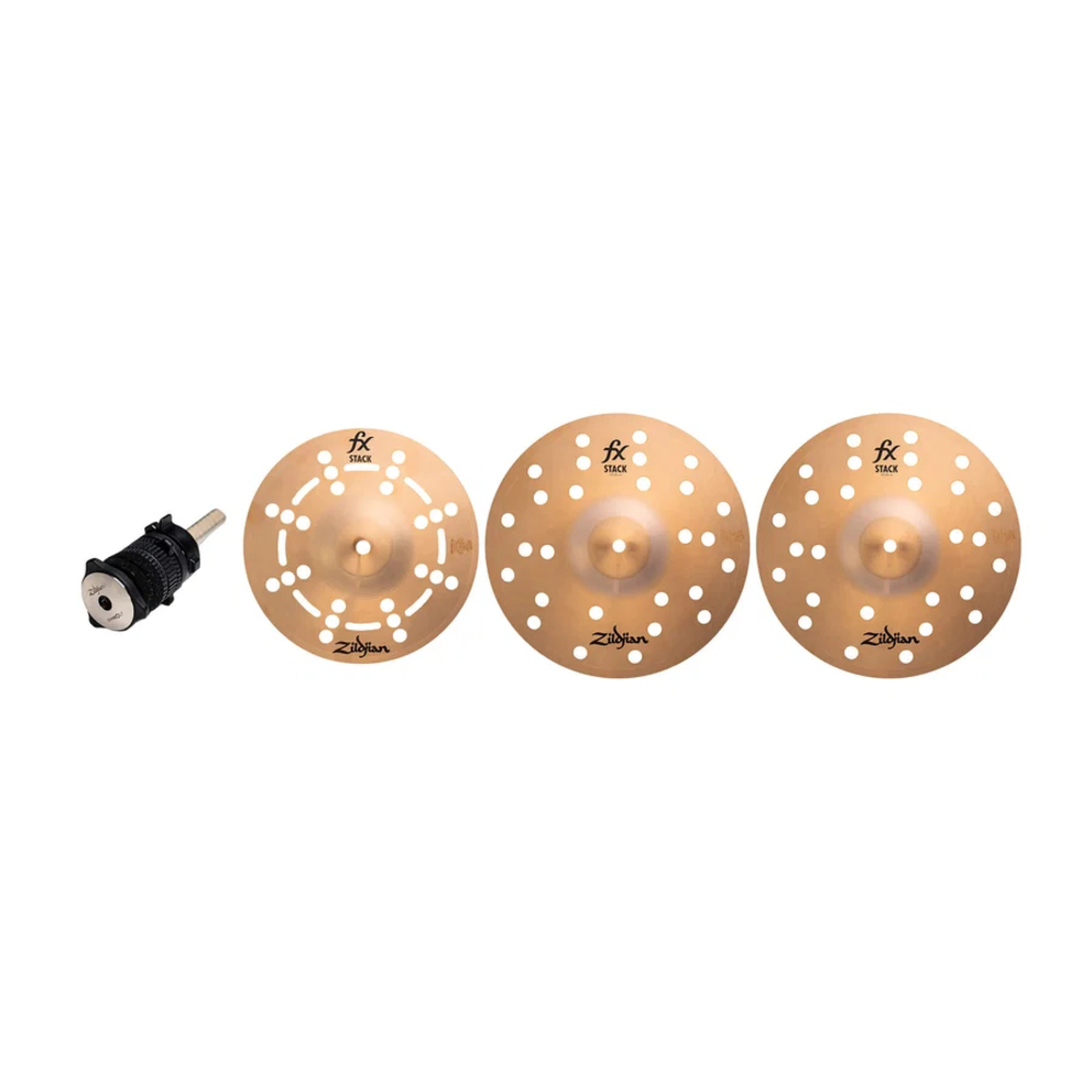 Zildjian FX Stack 10-inch Cymbals (FXSTK10)