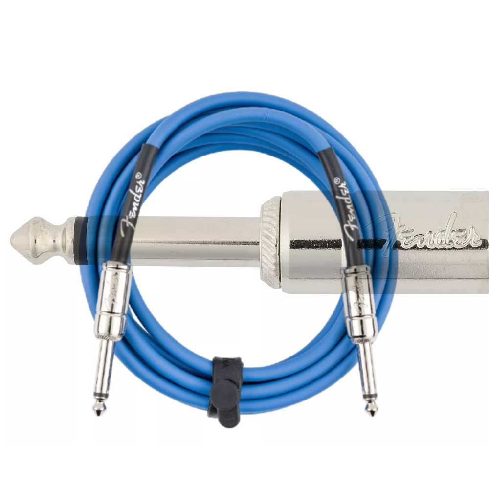 Fender Contour 10-foot Cable - Lake Placid Blue (990571102)