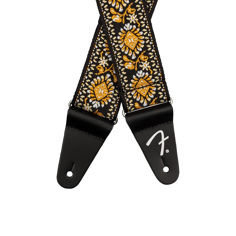 Fender Pasadena Woven Strap - Yellow Lotus (990638031)