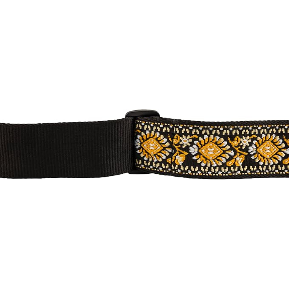 Fender Pasadena Woven Strap - Yellow Lotus (990638031)