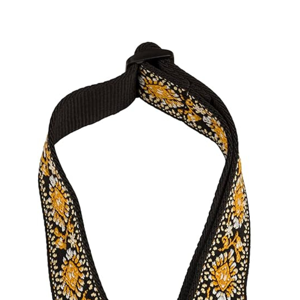 Fender Pasadena Woven Strap - Yellow Lotus (990638031)