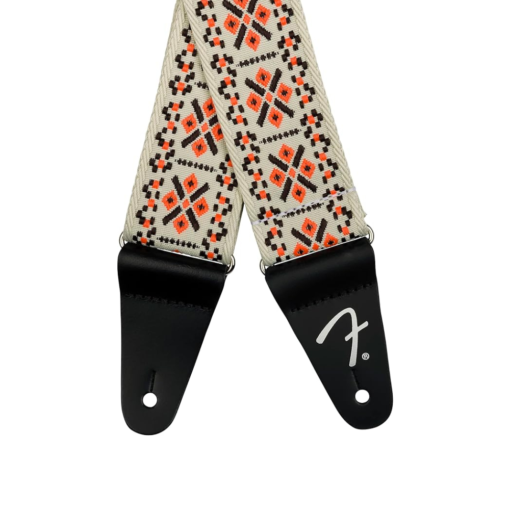 Fender Pasadena Woven Strap - Lattice Orange (990638032)