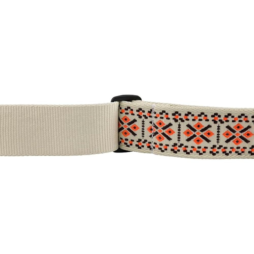Fender Pasadena Woven Strap - Lattice Orange (990638032)