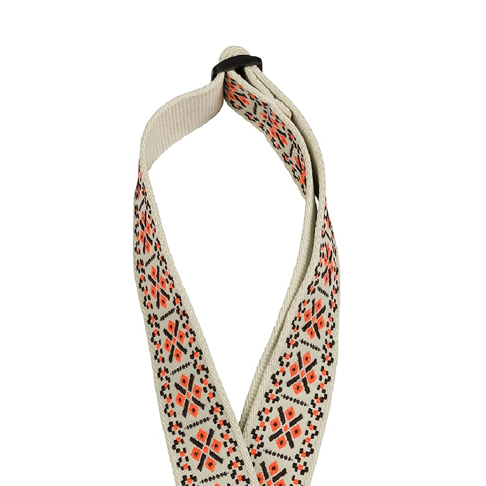 Fender Pasadena Woven Strap - Lattice Orange (990638032)