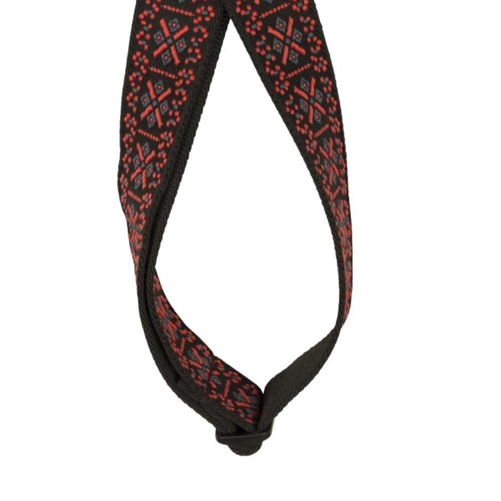 Fender Pasadena Woven Strap - Lattice Red (990638034)