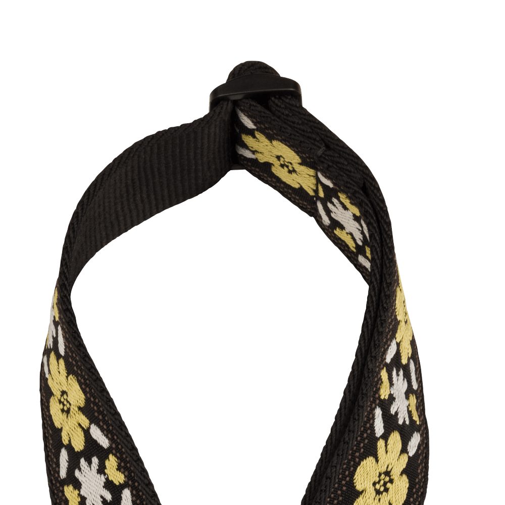 Fender Pasadena Woven Strap - Yellow Clover (990638035)