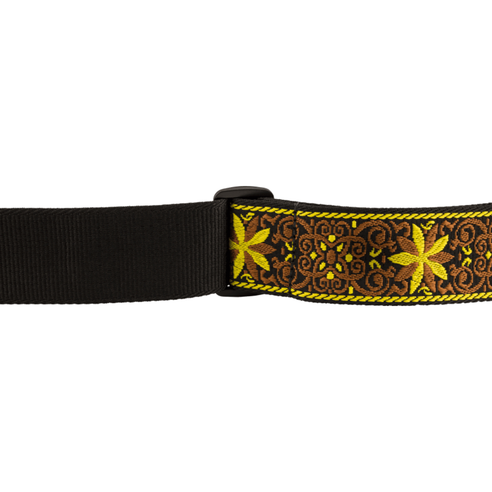 Fender Pasadena Woven Strap - Yellow Wildflower (990638037)