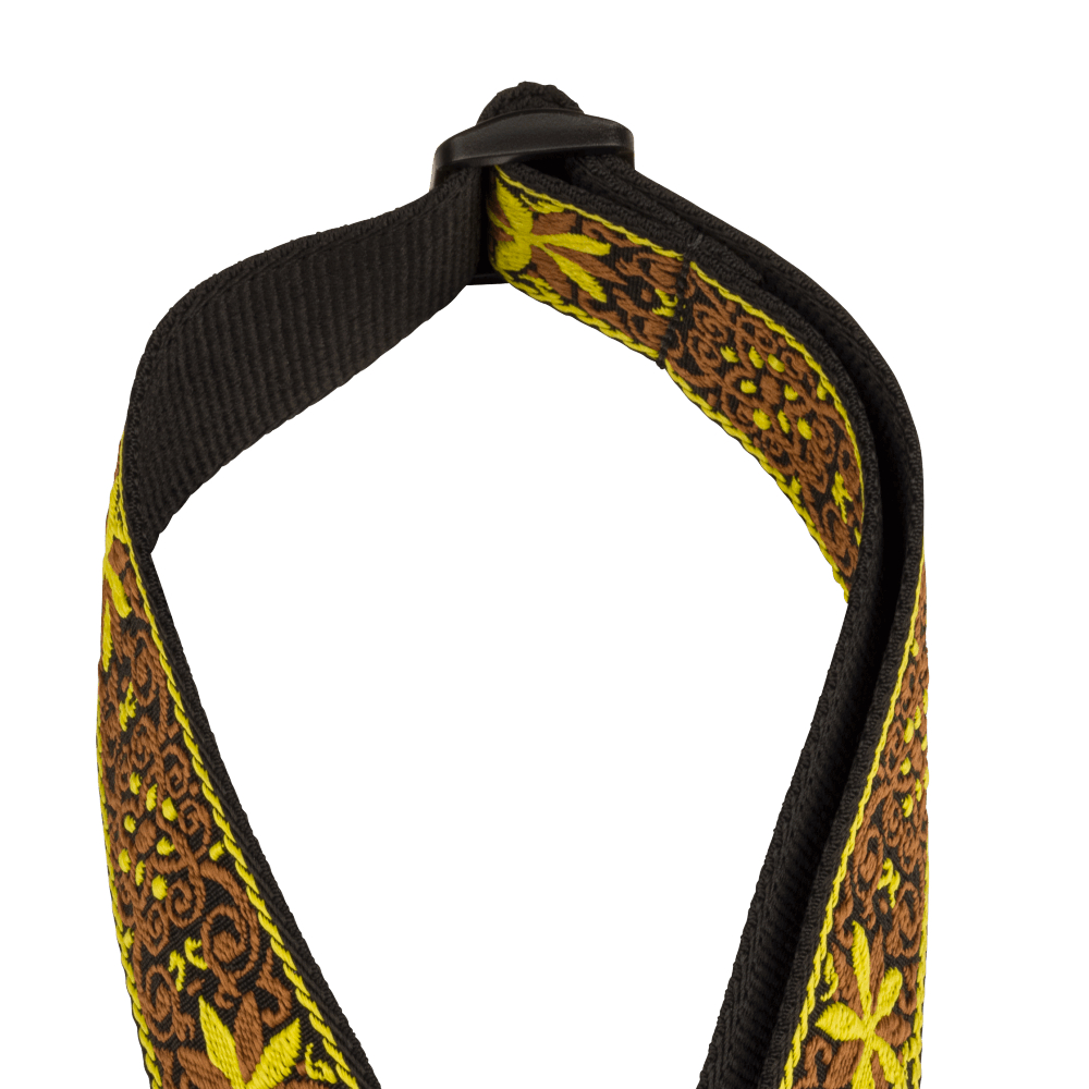 Fender Pasadena Woven Strap - Yellow Wildflower (990638037)