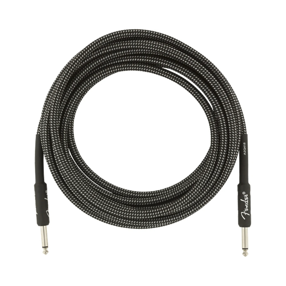 Fender Professional Series 15-foot Instrument Cable - Gray Tweed (990820065)