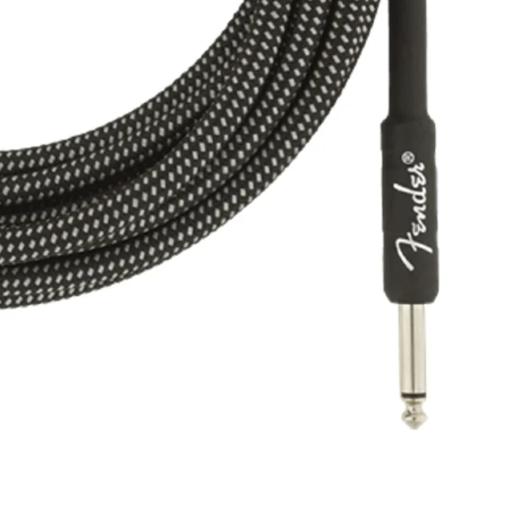 Fender Professional Series 15-foot Instrument Cable - Gray Tweed (990820065)