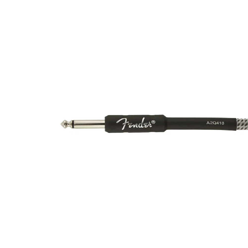 Fender Professional Series 15-foot Instrument Cable - White Tweed (990820066)