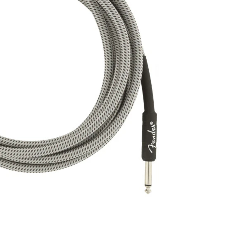 Fender Professional Series 15-foot Instrument Cable - White Tweed (990820066)