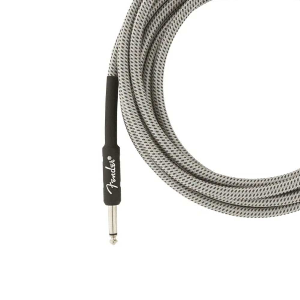 Fender Professional Series 15-foot Instrument Cable - White Tweed (990820066)