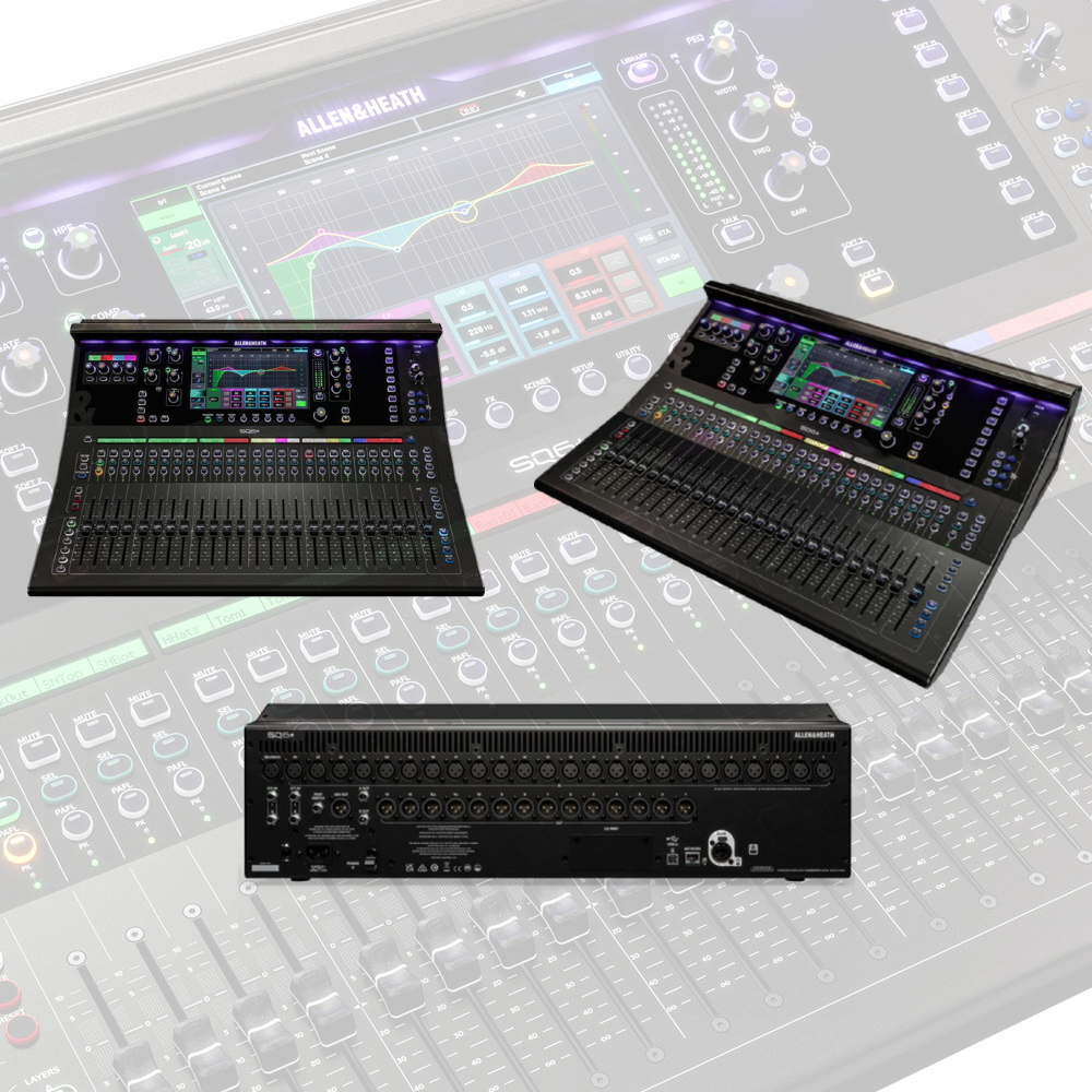 Allen & Heath SQ6+ 22X 48-Channel Digital Mixer