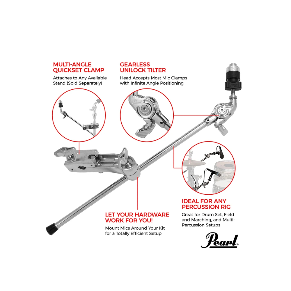 Pearl MH70A Clamping Boom Mic Holder