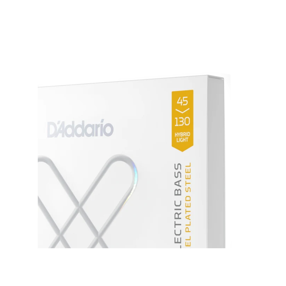 D'Addario XSB45130MS XS Nickel 5-string Electric Bass Guitar Strings - .045-.130 Hybrid Light