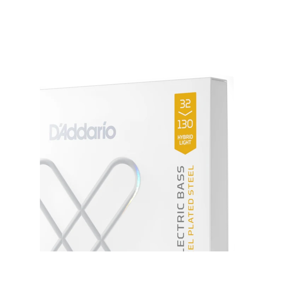 D'Addario XSB32130MS XS Nickel 6-string Electric Bass Guitar Strings - .032-.130 Hybrid Light
