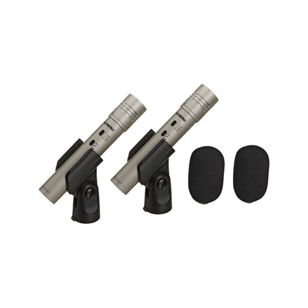 Shure KSM137/SL ST PAIR Cardioid Microphone (Stereo Pair)