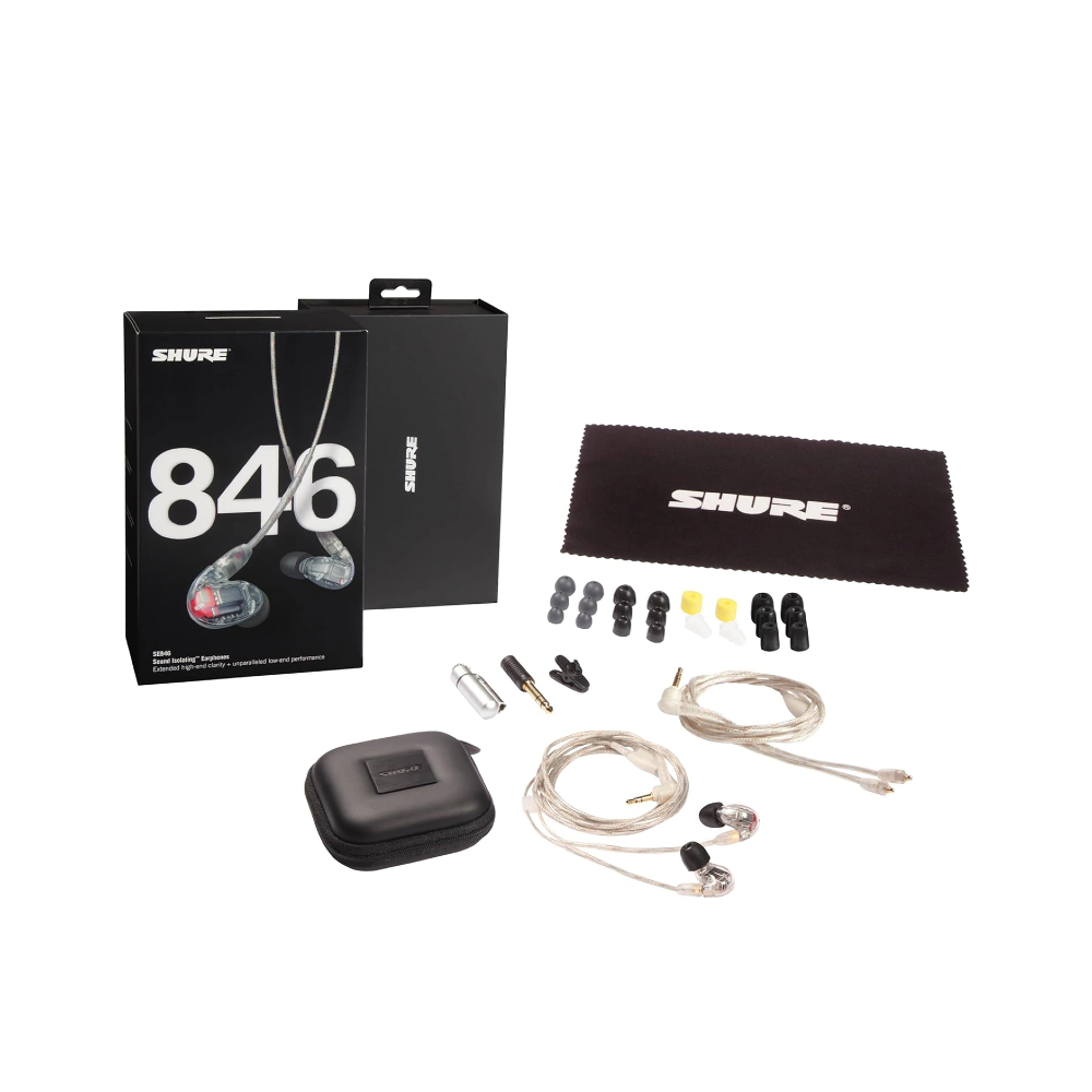 Shure SE846G2 Sound Isolating Earphones - Clear