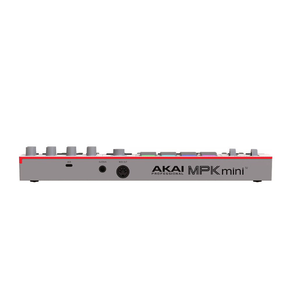 Akai Professional MPK Mini IV MIDI Keyboard Controller – White