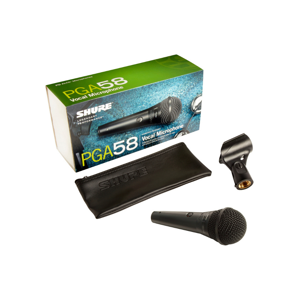 Shure PGA58-LC Cardioid Dynamic Vocal Microphone