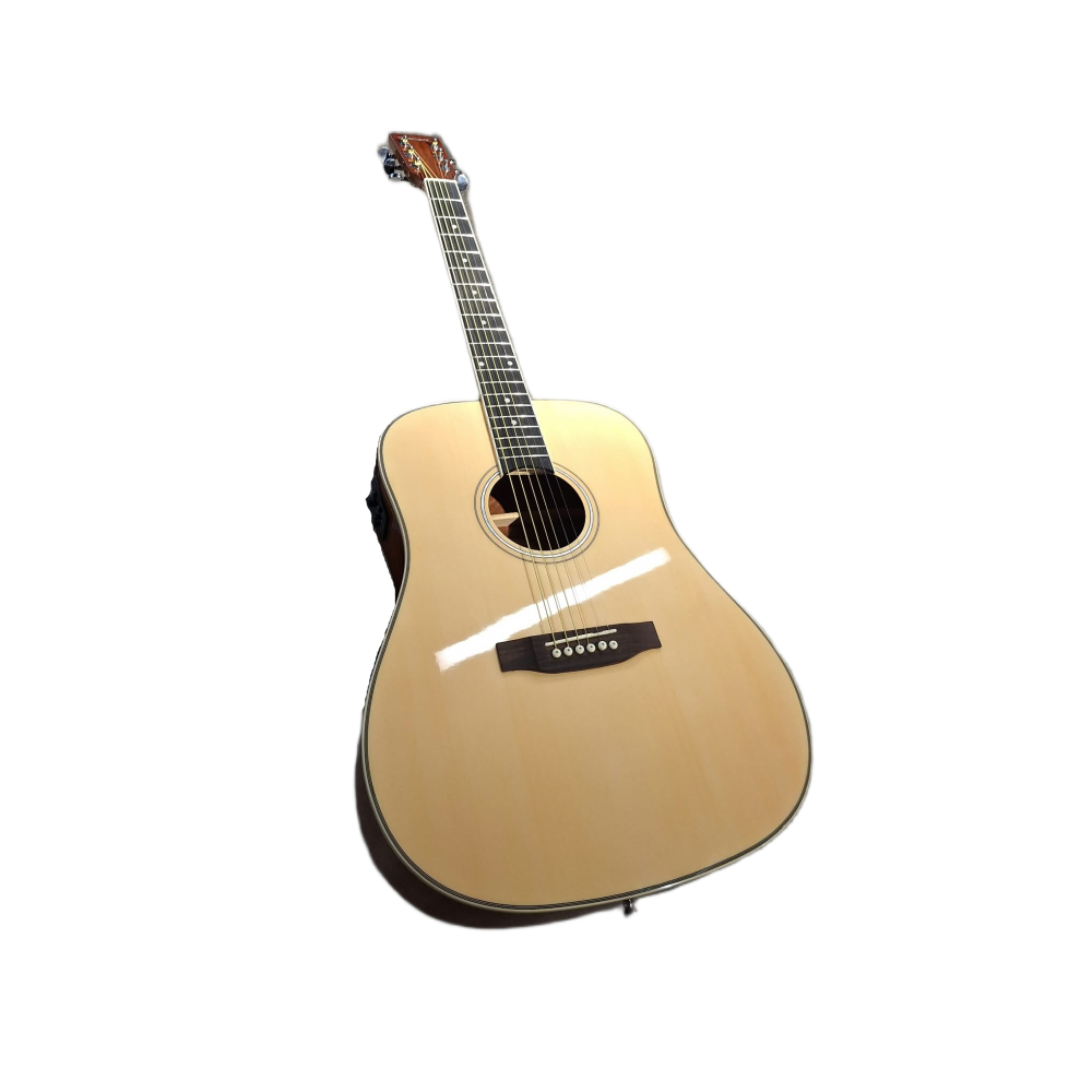 Fernando Dreadnought Acoustic Guitar Natural w/ Pickup (D-26SE-NT)