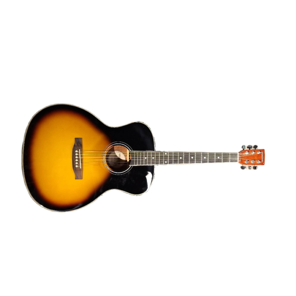 FERNANDO Concert Size Spruce Top Sunburst Finish with Electronics (0-26SE-SB)