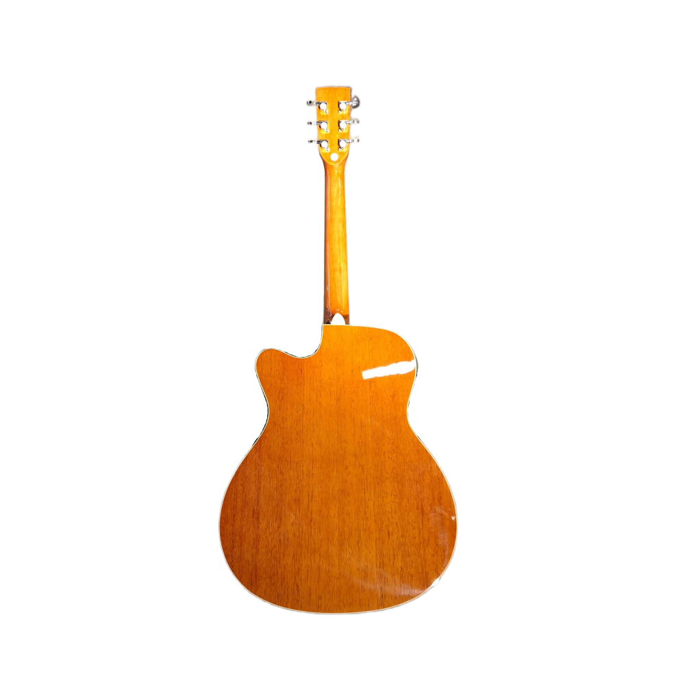 Fernando Concert Size Spruce Top Sunburst Finish with Cutaway & Pickup (0-26SCE-SB)