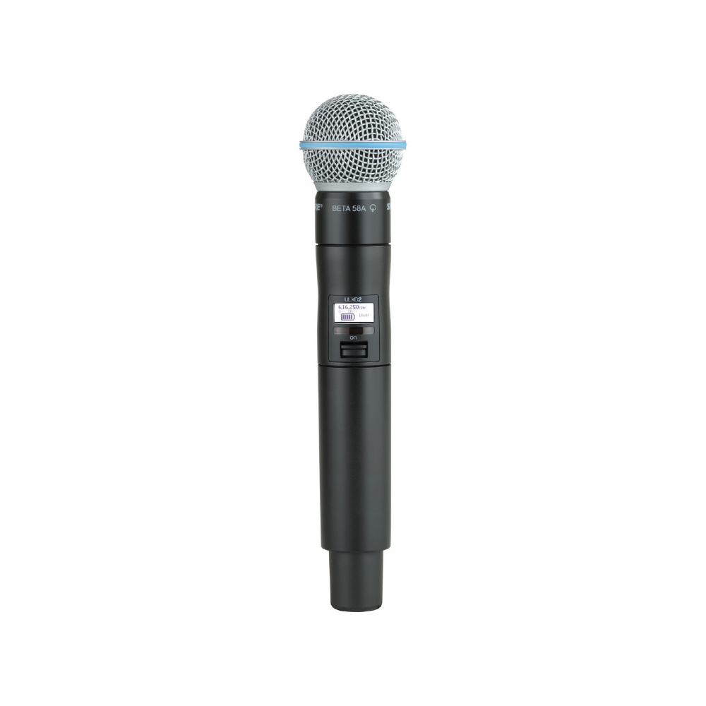 Shure ULXD2/B58 Handheld Wireless Microphone Transmitter (G66: 487-606 MHz)