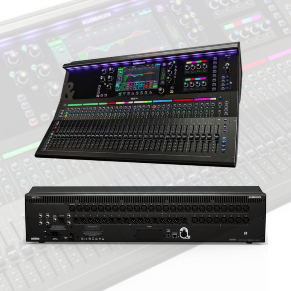 Allen & Heath SQ7+ 22X 48-Channel Digital Mixer