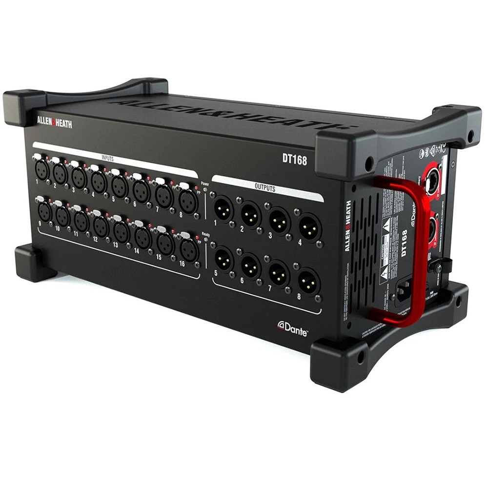 Allen & Heath DT168 16-input Dante I/O Expander