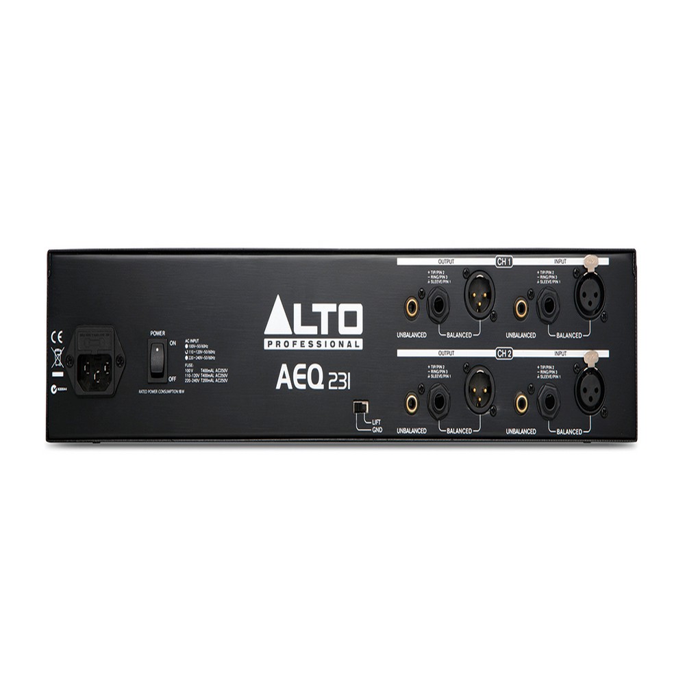 Alto AEQ231 Stereo 31 Band Graphic Equalizer 