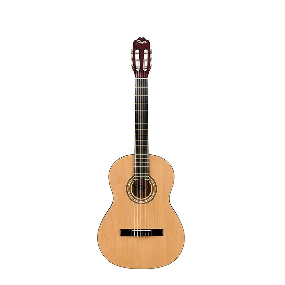 Squier by Fender Natural Full Size Nylon String Classical Acoustic Guitar (SA-150N)