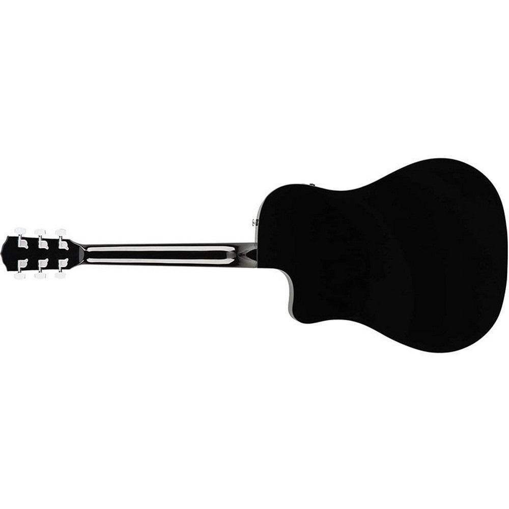Fender CD-60SCE (970113006) Dreadnought Acoustic Guitar (Black)